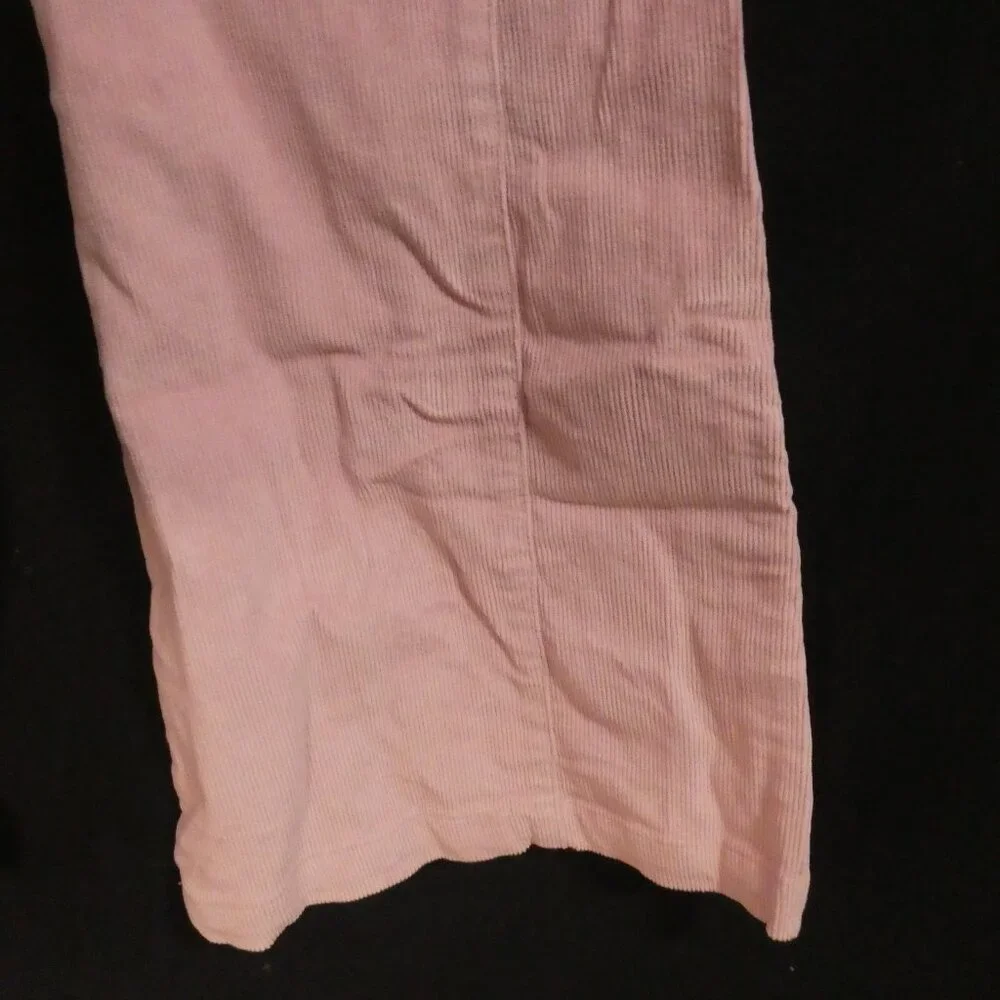 Vintage | NAF NAF | size 38 | Pastel Pink Flare Pants with Lace-Up Closure - Picture 16 of 16